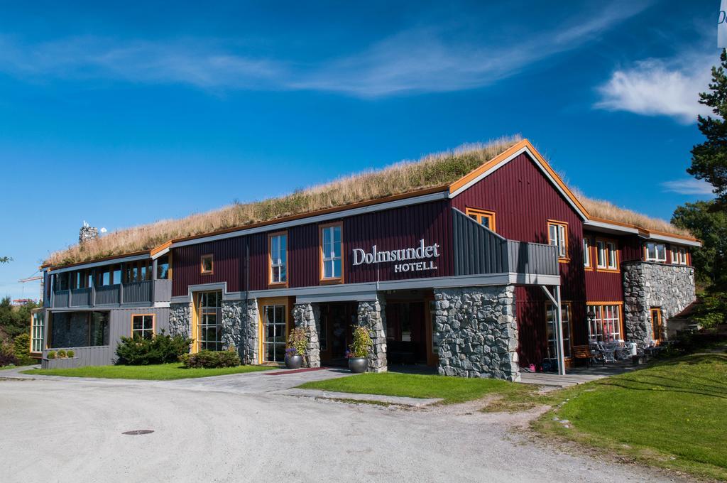 Dolmsundet Hotell Hitra Melandsjøen Екстериор снимка