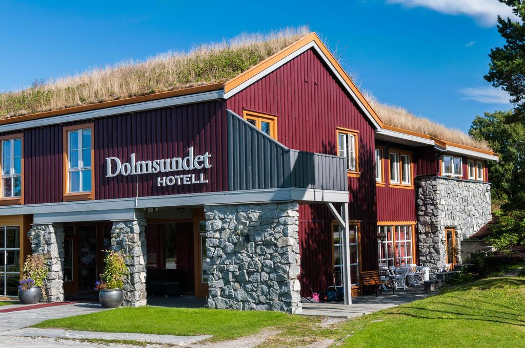 Dolmsundet Hotell Hitra Melandsjøen Екстериор снимка